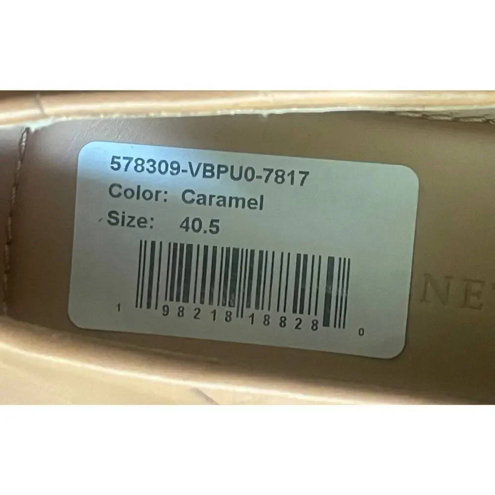 $995 NIB Bottega Veneta Men's Woven Leather Driving Loafers Camel 7.5(40.5)